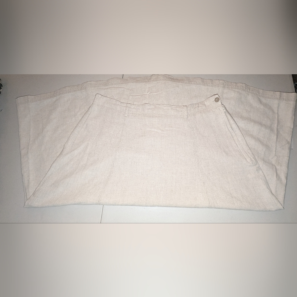 Long Linen Skirt